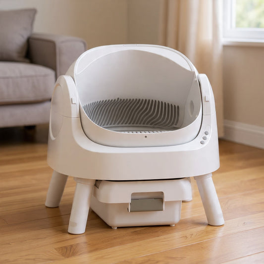 Self-Cleaning Cat Litter Box